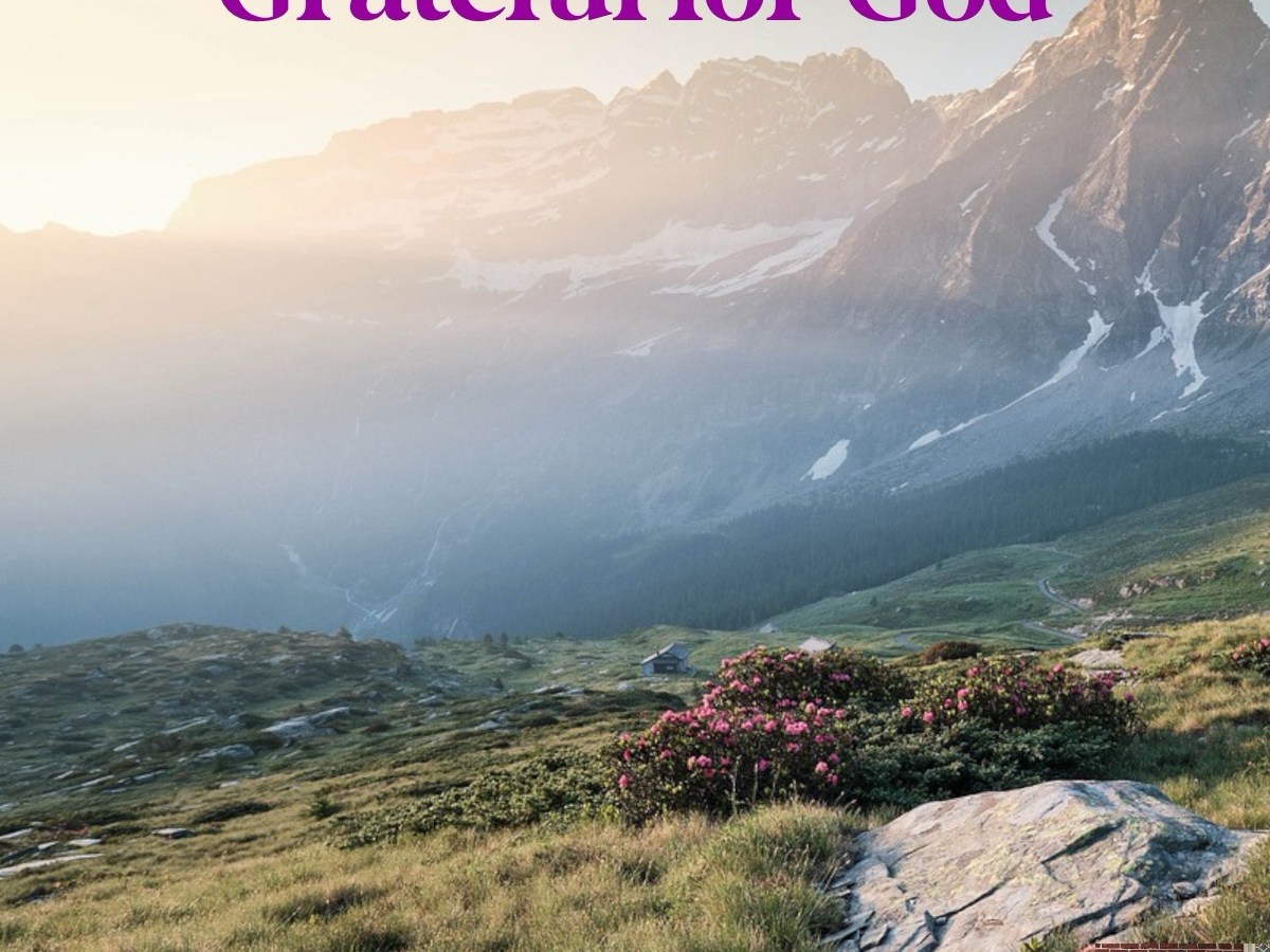 Grateful for God